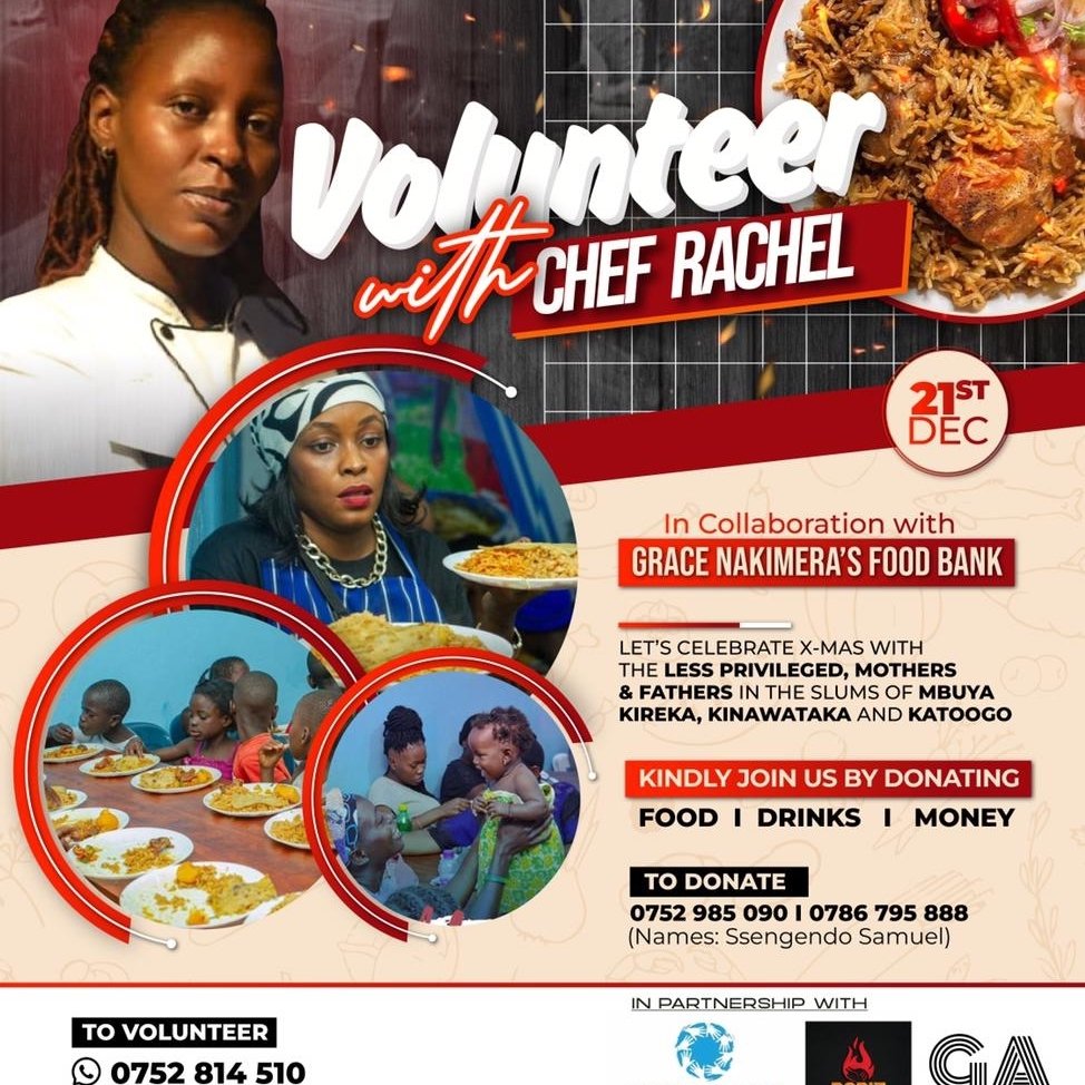BBQsmackdownug's tweet photo. Lets support Grace Nakimera/ FEED THE STREETS FOUNDATION* 
This 21st Dec we are celebrating Christmas with the less privileged and we gona be sharing food, drinks etc with our mothers and fathers in the slums of Kireka,Kinawataka, Mbuya and Katoogo.
*Please stand with us https://t.co/PXFBGOetnN
