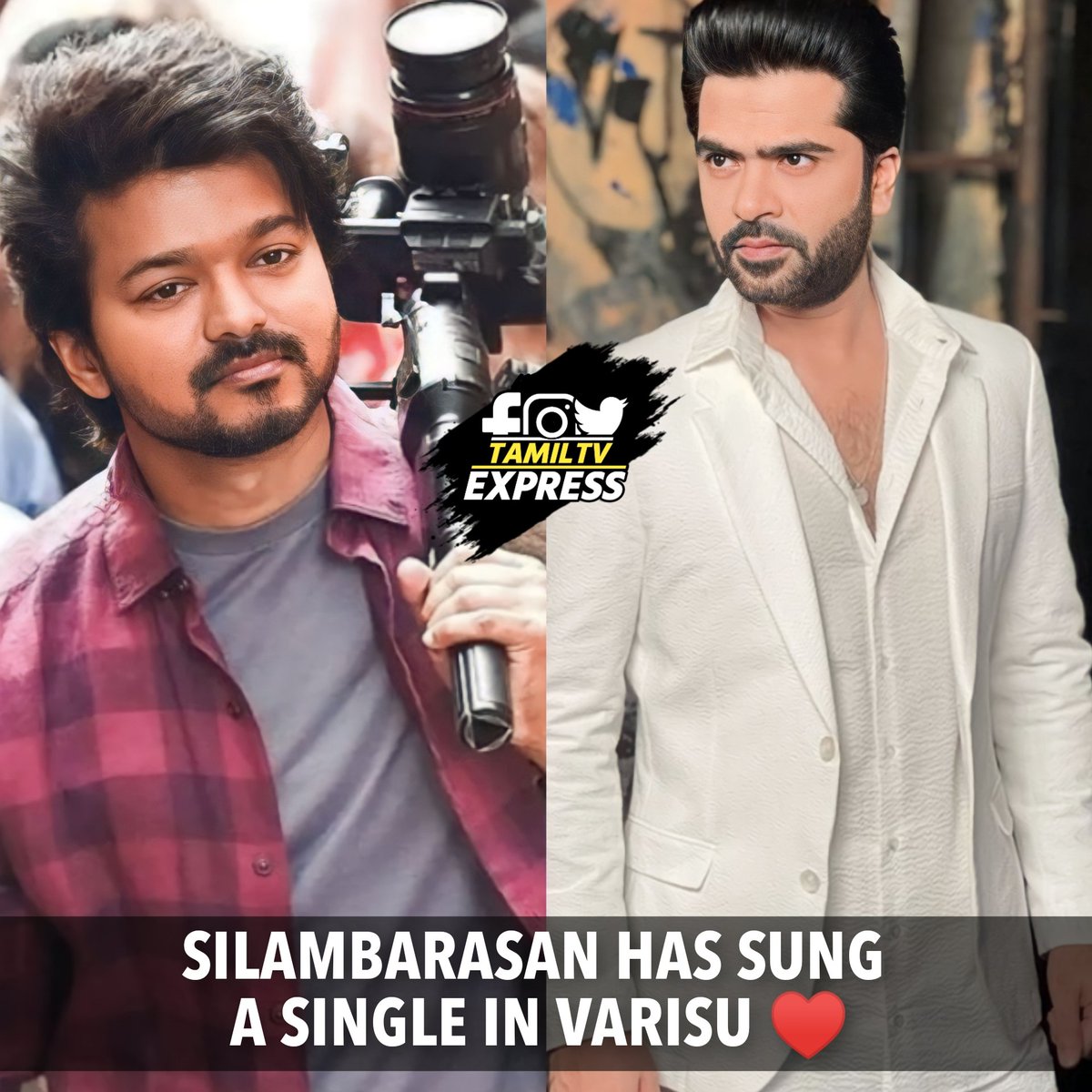 TExpresss's tweet photo. #SilambarsanTR #Thalapathy67𓃵 #VarisuPongal2023 #VarisuPongal #VarisuSingle https://t.co/vvgO4MdD8x