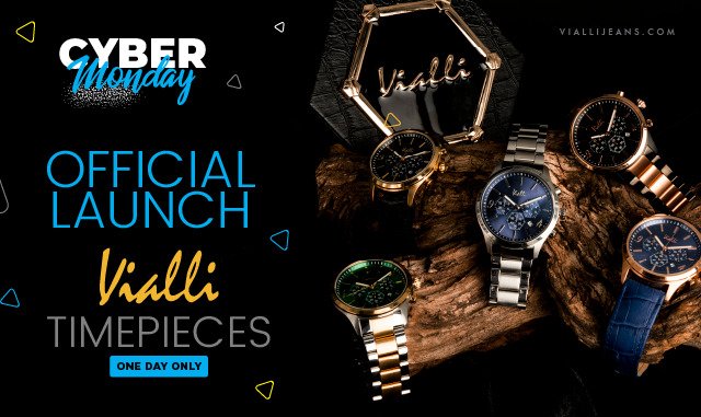 VialliJeans's tweet photo. #CyberMonday online only
Get 20% off all watches
Shop online >> https://t.co/XcAsLgNMMC https://t.co/YUW6KmbnCj