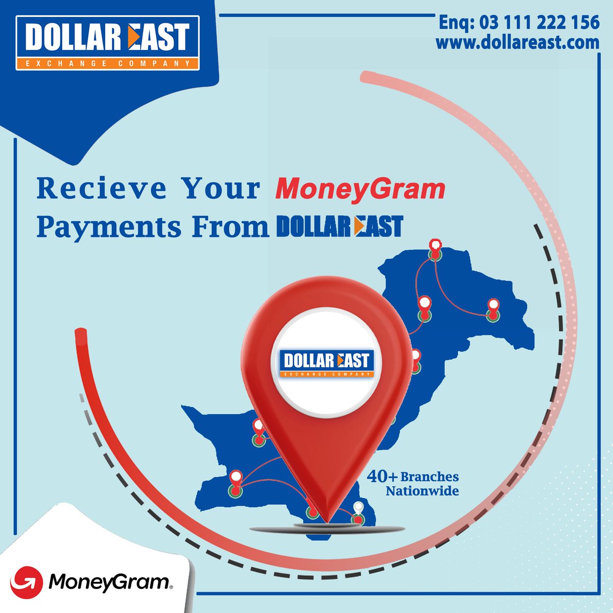 To receive your payments sent from MoneyGram, just visit your nearest Dollar East branch.
#HomeRemittance #InwardRemittance #Moneygram #DollarEast #dollareastexchangeareastexcchange