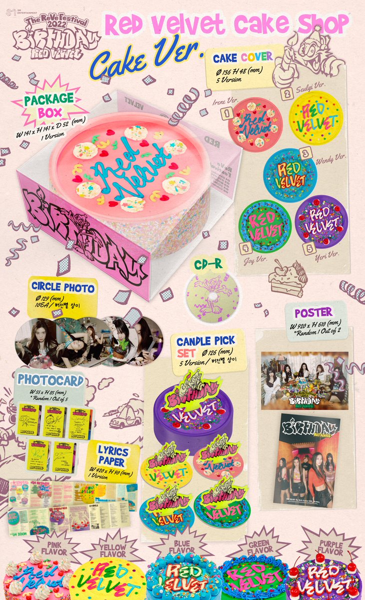 imyuorjoy's tweet photo. ㅤㅤㅤ
Points to look forward to in #RedVelvet’s new mini-album ‘#Birthday; here's the things you should know about the album! 
ㅤㅤㅤ https://t.co/Rx4eDv7b1h