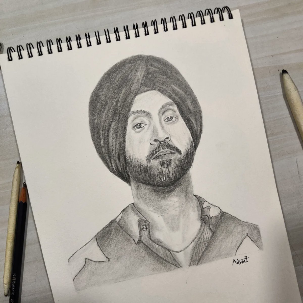 adwaitd7's tweet photo. @diljitdosanjh Hope you like it Paaji!🙏🏻 https://t.co/vMh3X5dDea