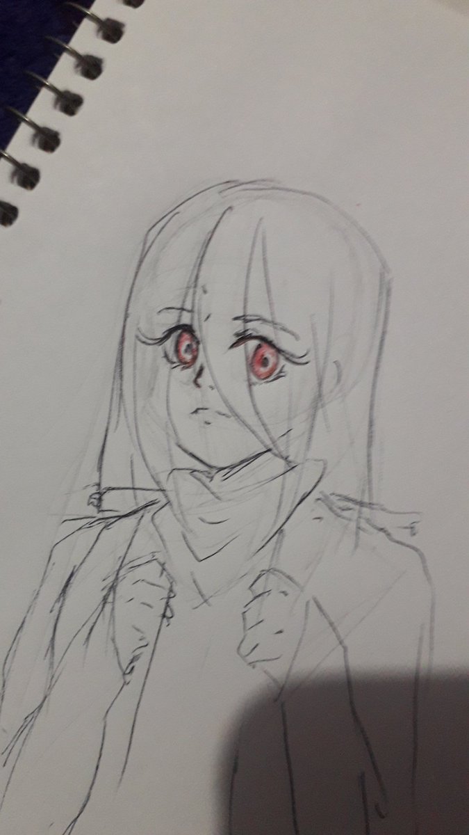ShokoDoodles's tweet photo. Crazy theorist dropping the "Mikasa is a time traveler" thing got me acting rn https://t.co/I3suSHgJX9