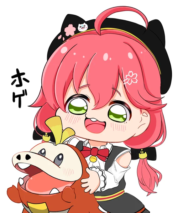 #miko_Art ホゲみこ 