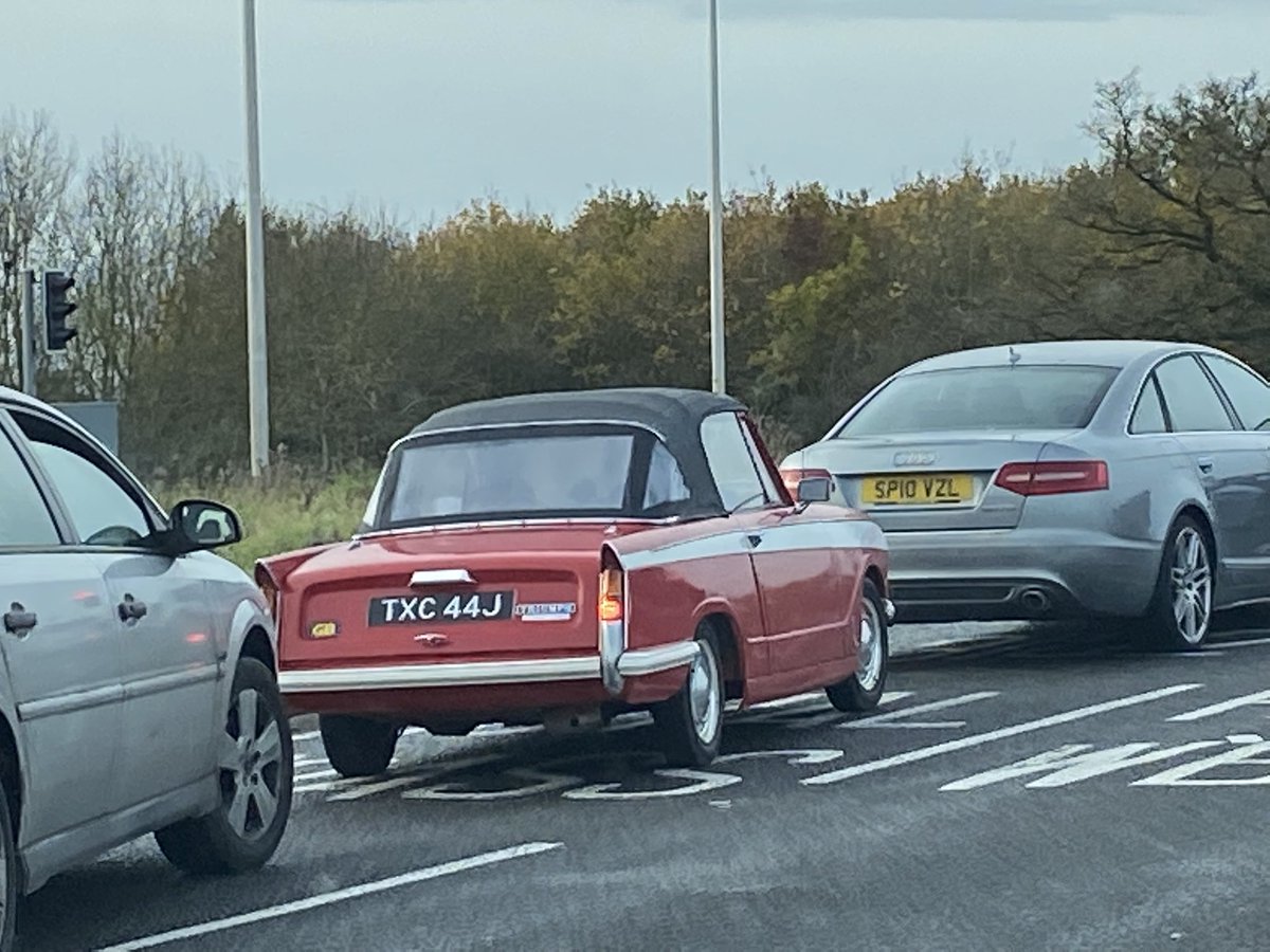 Spotted #TriumphHerald