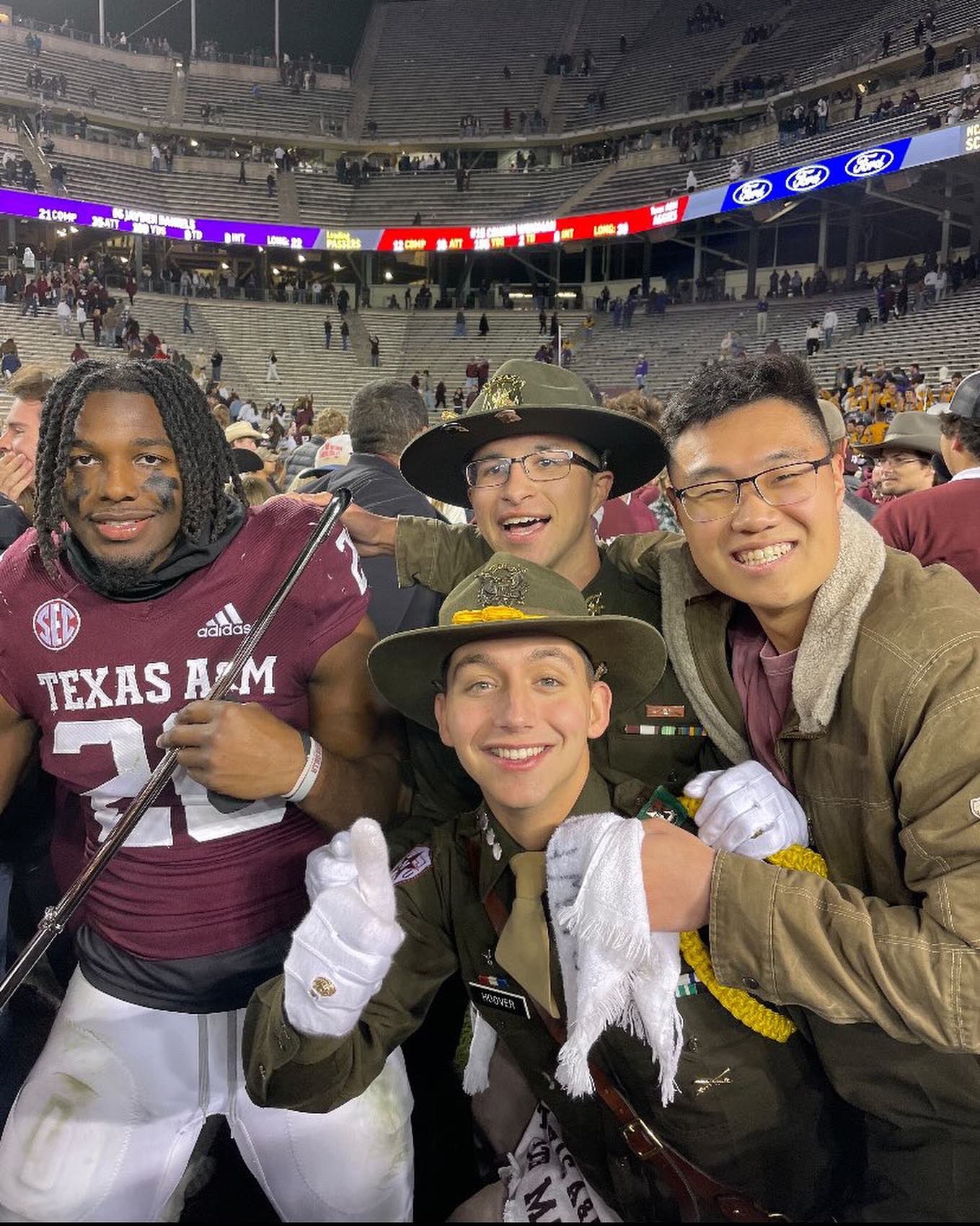 Barstool Texas A&M on Twitter "Demani got a saber 😂 therealdemani