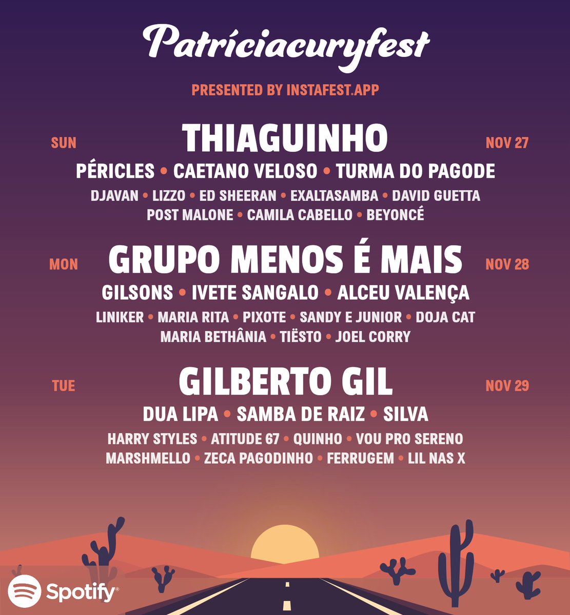 Provavelmente eu iria no banheiro e pegar bebida no Atitude 67, mas iria no meu festival. 👍🏼 #instafest #instafestapp