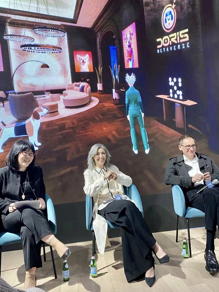 DorisWasNotMeat's tweet photo. Amazing to see people so excited about Doris in the Metaverse! @Zeneca_33 thank you for guiding us in tightening our project and thank you for everyone who is supporting our rescue dogs  and cause #NFTs #Metaverse @next30years https://t.co/CSgEgVWvkv