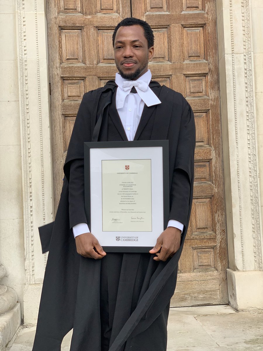 Abdul_K_Azure's tweet photo. Congratulations Brother @Hawkins_Daniel9. This your achievement has inspired we the young one's growing especially me. There's a saying "Where you live should not determine whether you live, or whether you die."
#universityofcambridge 
#uk
#ghana
#ug https://t.co/Qx2xdyo0Pq