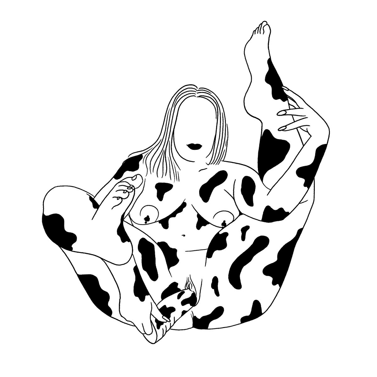 xmiss_lolox's tweet photo. Wearing nothing but cow print! 🖤🐄 @willustrating Drew these for FREE and you can DM them to get your holes, tits, or ass animal printed too. Go now! 👏 https://t.co/KwnlDuvQ8G