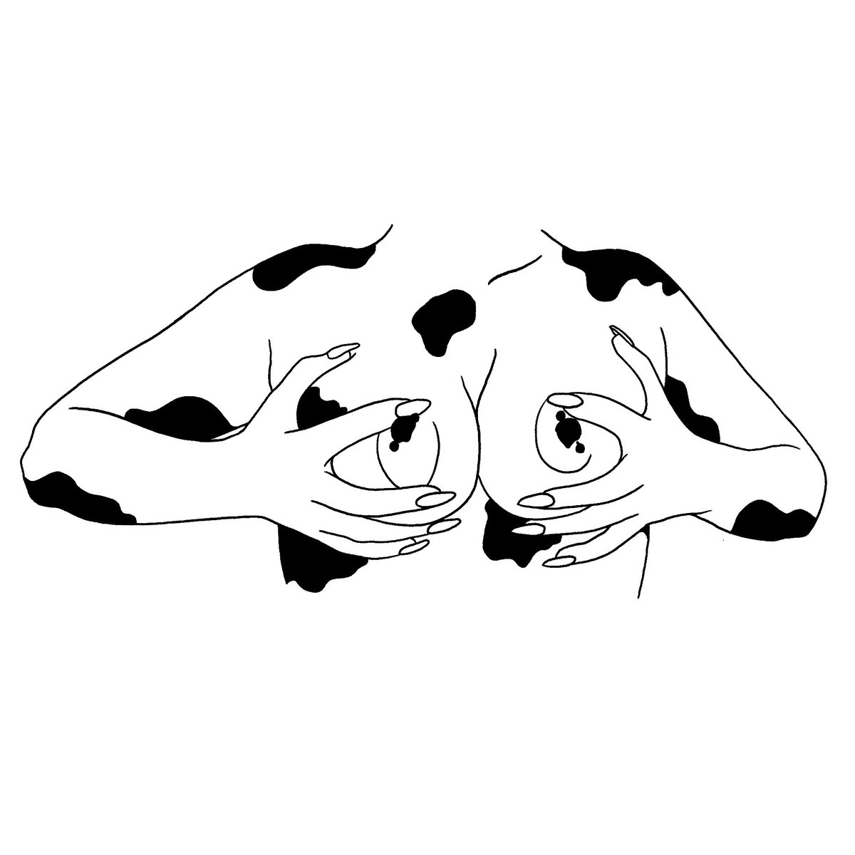 xmiss_lolox's tweet photo. Wearing nothing but cow print! 🖤🐄 @willustrating Drew these for FREE and you can DM them to get your holes, tits, or ass animal printed too. Go now! 👏 https://t.co/KwnlDuvQ8G
