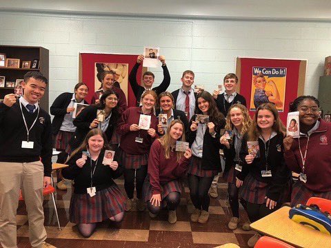 cardinalohara's tweet photo. Mrs. Commale’s Psych classes concluded the Child Development Unit with "Flashback Friday" Students brought in baby pictures of themselves, played childhood board games, completed puzzles, played Uno, played with Playdoh, colored and listened to favorite childhood TV theme songs! https://t.co/AdOzFbdmUO
