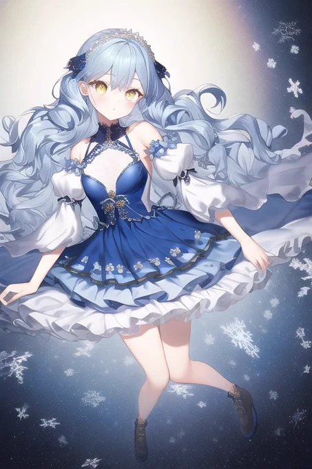 ラミィちゃんを作ろうとした
#NovelAI 
#雪花ラミィ 