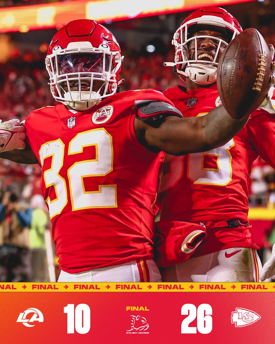 Chiefs's tweet image. 5️⃣ in a row 🔥