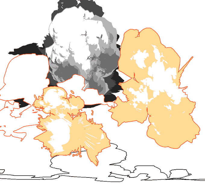 「爆発 シンプルな背景」のTwitter画像/イラスト(新着)｜4ページ目