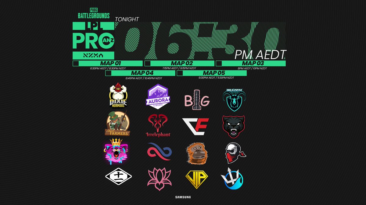 Tune in TONIGHT for LPL Pro PUBG 2022 Season Three! 

LPL Pro PUBG is on tomorrow night as well. We have two streams this week!

🎙️ <a href="/Elfishguy/">Jordan Mays</a> <a href="/ZenoxCasts/">Jake Venditti</a>

⏰ 6:30pm AEDT / 8:30pm NZDT

📺 Main Stream: twitch.tv/lpl_pubg
🗺️  Map Stream: twitch.tv/lpl_play

#LPLPUBG