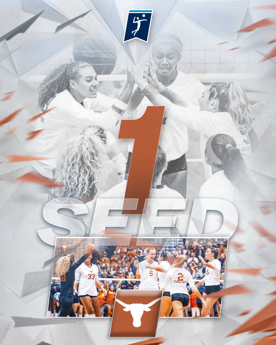 NCAAVolleyball's tweet photo. 𝐍𝐨. 1️⃣ 𝐒𝐞𝐞𝐝 – 𝐓𝐨𝐩 𝐋𝐞𝐟𝐭 𝐑𝐞𝐠𝐢𝐨𝐧𝐚𝐥
🤘 @TexasVolleyball
 
#NCAAWVB https://t.co/drv3FjGm73