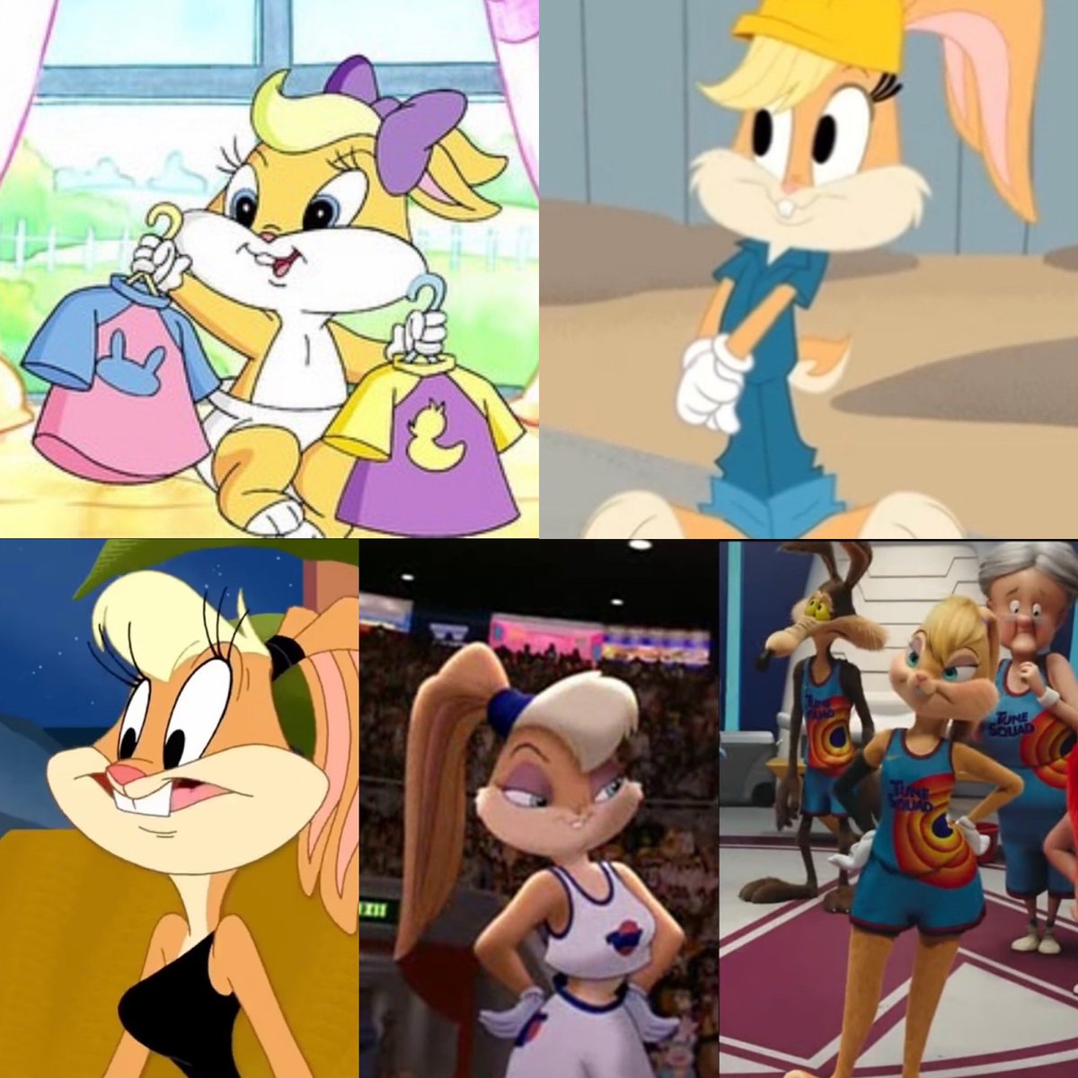 Lola Bunny is my all time favorite of the tunes ever. All the way since Baby Looney Tunes, Bugs Bunny Builders, TLTS, Space Jam 1-2. (Lola Bunny’s official timeline). (1991-2022 present) (birthday 10/14/88) @Zendaya @ChandniParekh_ @LooneyTunes @spacejammovie