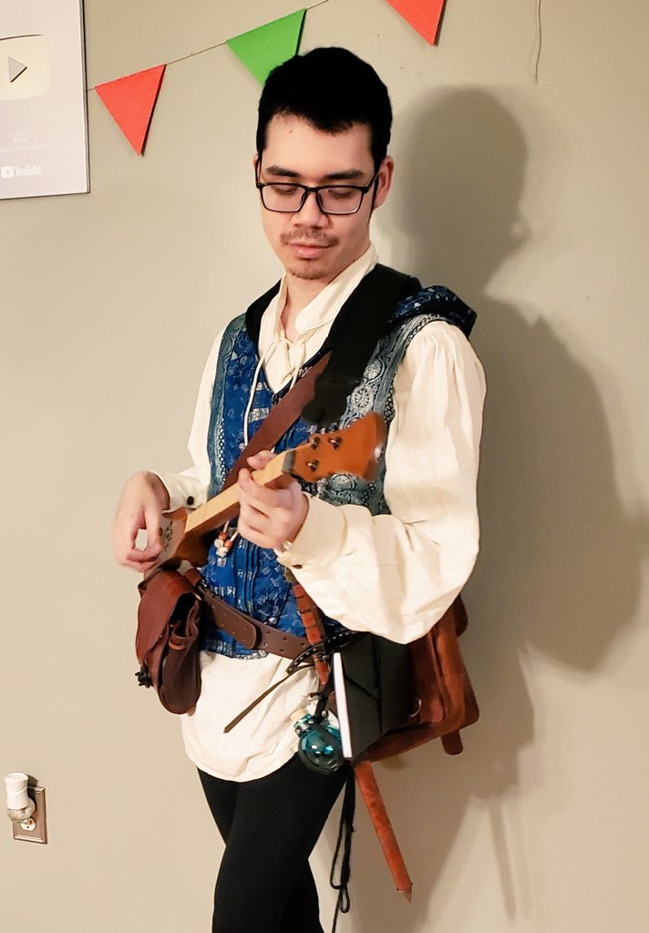 JoCat on Twitter "got back from my first Ren Faire, am more bard than