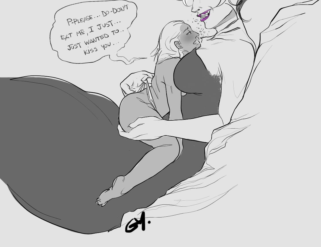 AddamsGarry's tweet photo. Answering asks from Tumblr: #Eeve enjoys hunting. She enjoys when her victims put up a bit of a fight, but the thing is that, in the end, they all realize fighting is a waste of time... and energy. 
(the ask will be in the comments cuz twitter won't give me room) https://t.co/osc7jaVX3K