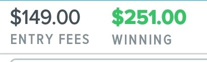 4kcrew's tweet photo. @Jeff_Mans @FantasyGuruSite
Thanks to you and the crew for making me more money! #EliteMafia #Anotherwinner https://t.co/u7yeclnPPo