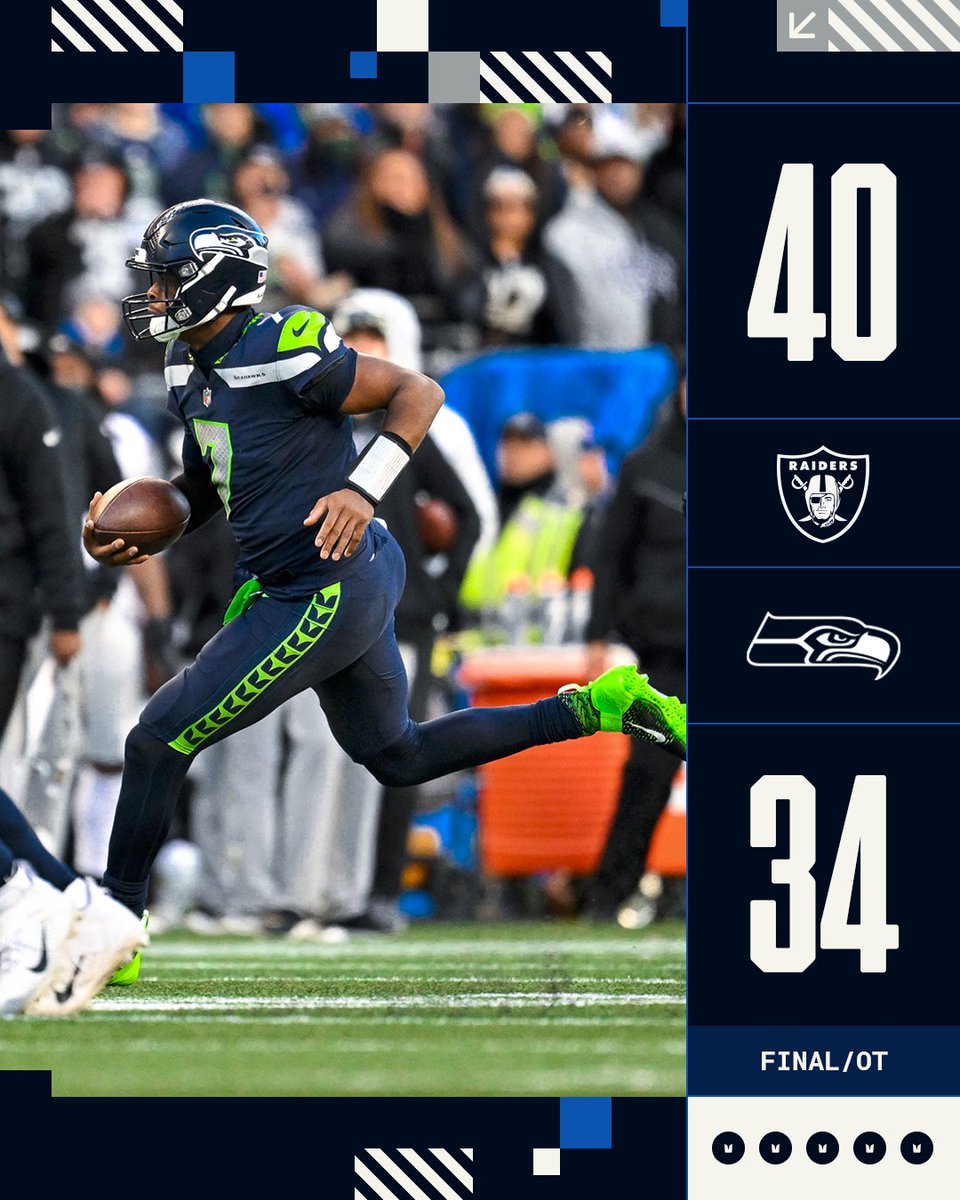 Seahawks's tweet photo. Final. https://t.co/36egyT1k21