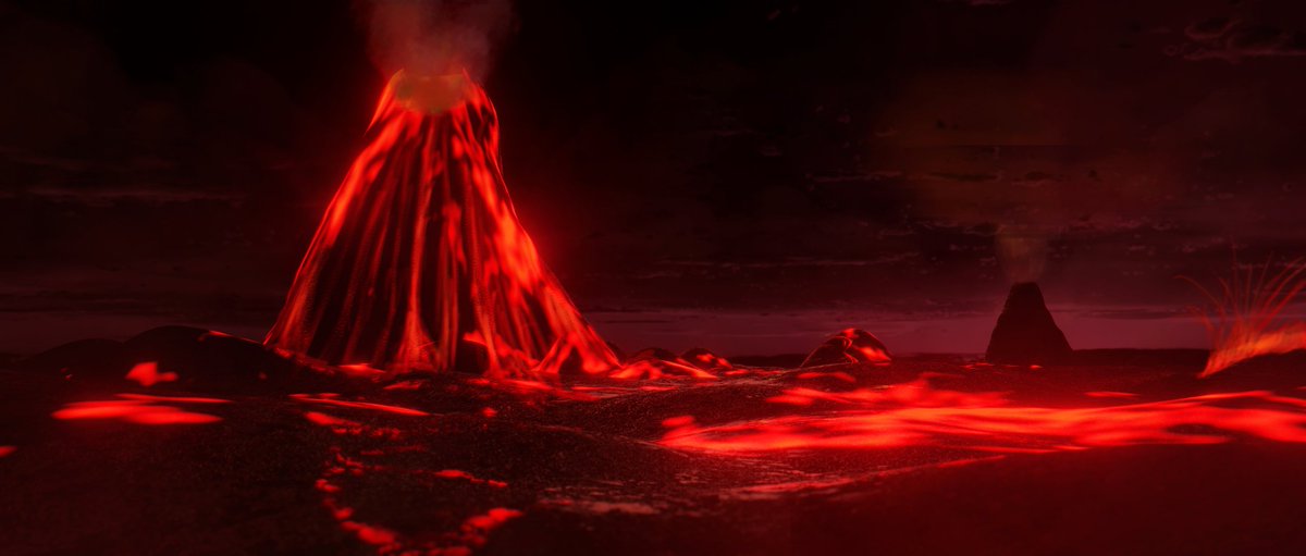 iam_artness's tweet photo. What the surface on Planet is like, maybe if we search long and hard we will find land that is not molten...probably 🤔 #conceptart #Blender3d #artshare https://t.co/KQBSGCpicB
