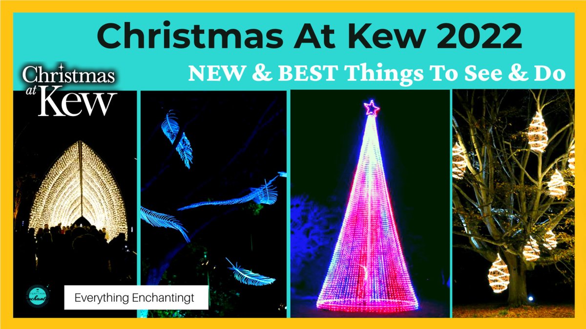 #whatsnew Christmas at Kew 2022, London? Check out my guide to this amazing festive attraction with photos and tips on the blog #everythingenchanting 😍😉⬇️

everythingenchanting.com/christmas-at-k…

#christmaslights #christmasatkew  #londonchristmas #LightTrail #kewgardens #christmas2022