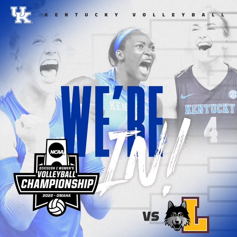 The road to Omaha starts Thursday night in Memorial 😼

#WeAreUK x #NCAAVB