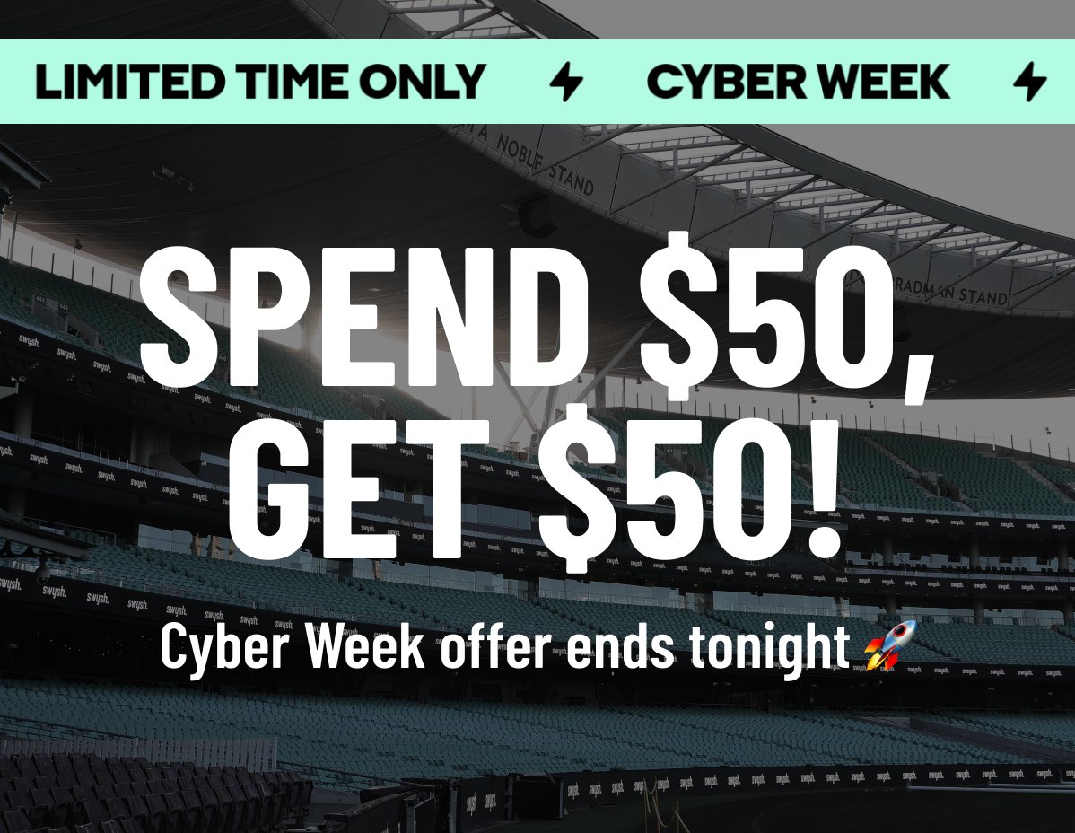 Cyber Offer ends TONIGHT. Get two videos for the price of one with our 'Spend $50, get $50' offer 🚀