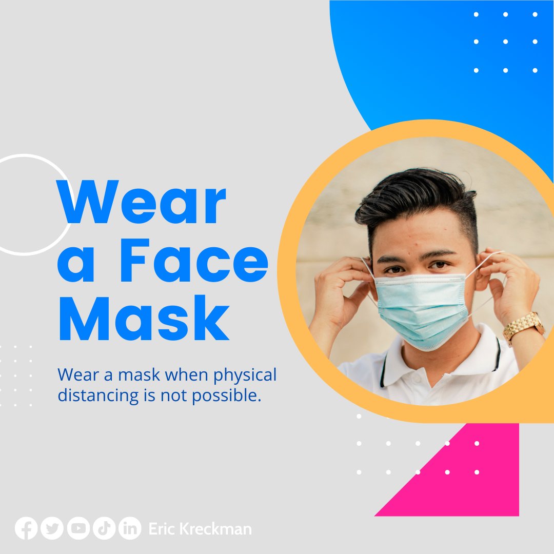 erickreckman's tweet photo. Wear a face mask.
.
.
#HealthIsHappiness #HolisticHealing #HolisticHealthcare #HealingJourney
#FunctionalMedicine #WomensHealth #RelaxTime #BrainHealth #Medicare
#BeHealthy #BeHealthyBeHappy #HealthGoals #HealthTips https://t.co/E5dVslGseA