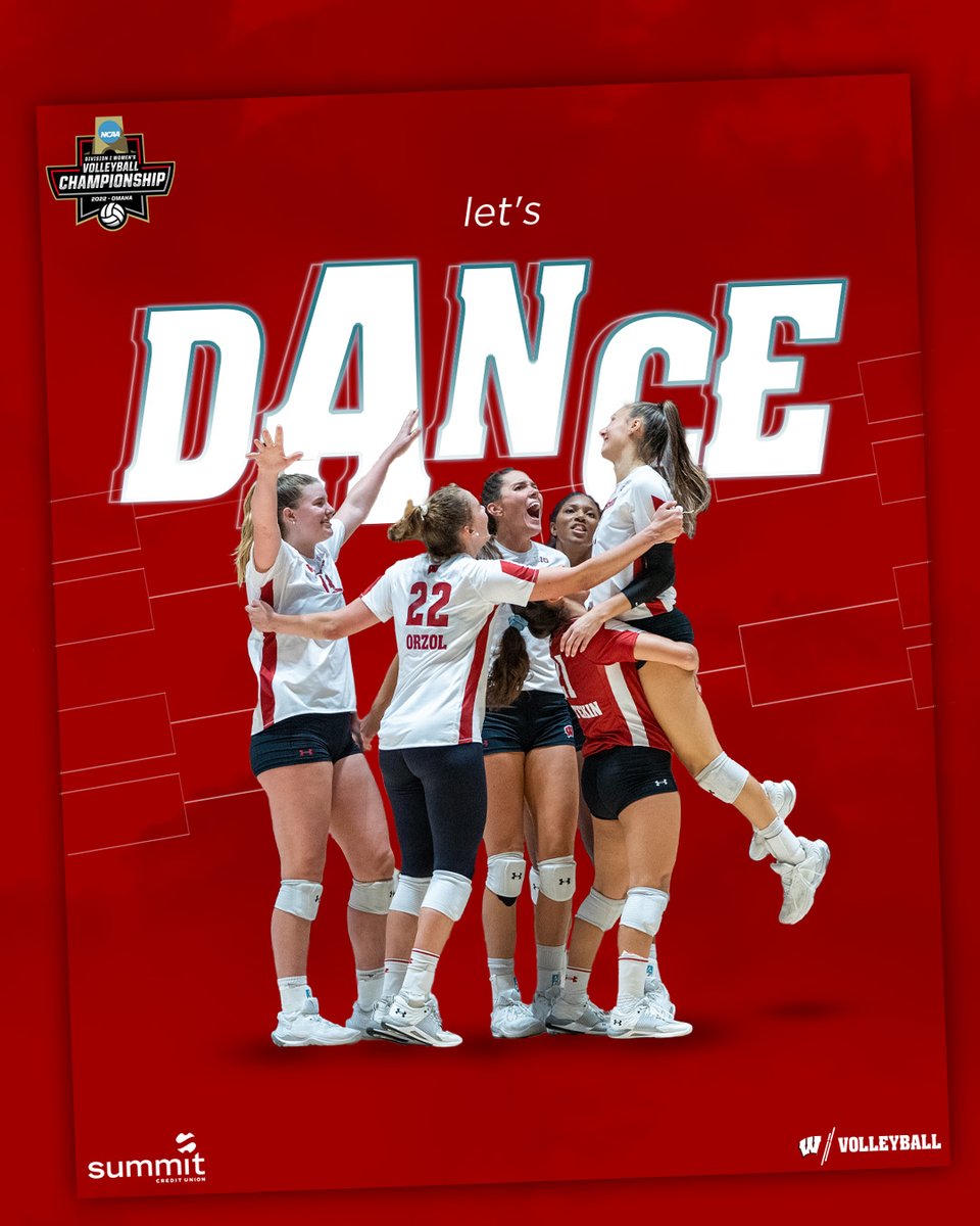BadgerVB's tweet photo. 𝙏𝙝𝙚 𝙍𝙤𝙖𝙙 𝙩𝙤 𝙊𝙢𝙖𝙝𝙖 begins now.

Badgers earn the No. 1 Seed in the Top Right Region. https://t.co/BPSfSPSNHc