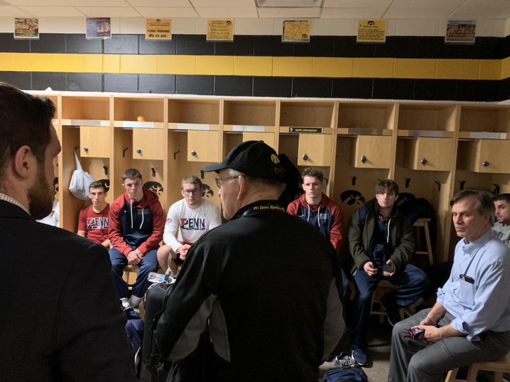 WrestlingPhilly's tweet photo. Coach Gable asked to speak with the squad after our match last night. 

“I love what’s happening in Philly. You guys are building something special.”

Onward and upward… https://t.co/JVh1iE7CcF