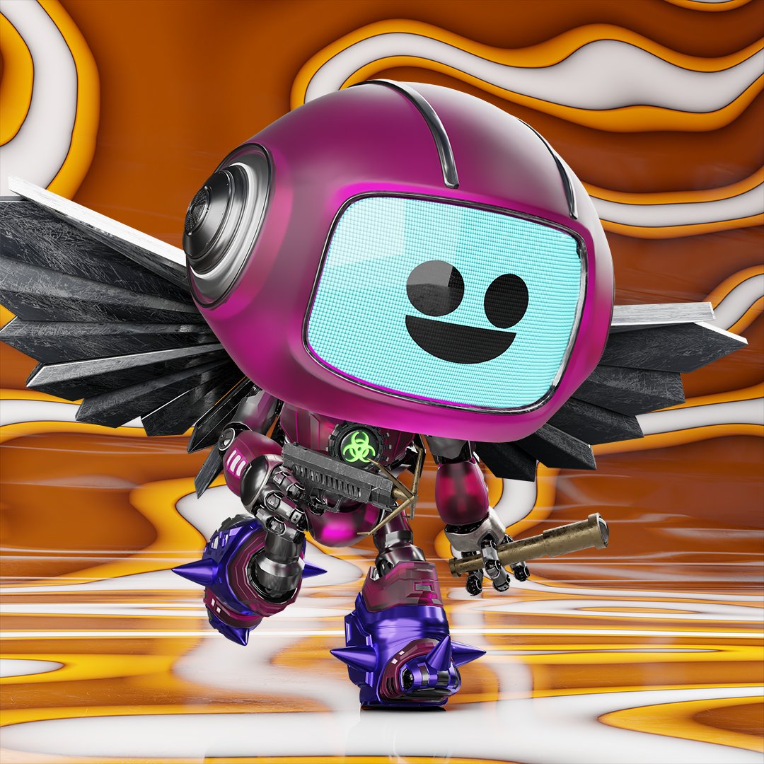beepcuriousNFT's tweet photo. @Pmw91686 thank you so much indeed for the amazing gift of an exo suit. Blown away by your kindness. My pink bot is now a #SavedBot 🙏❤
#RunAwayBotz is getting his skates on 🤣😂
Thank you very much once again for your kindness 🙏❤🔥
@BeepBoopBotz
#BeepBoop
#Kindness https://t.co/FPJZNr2ynb