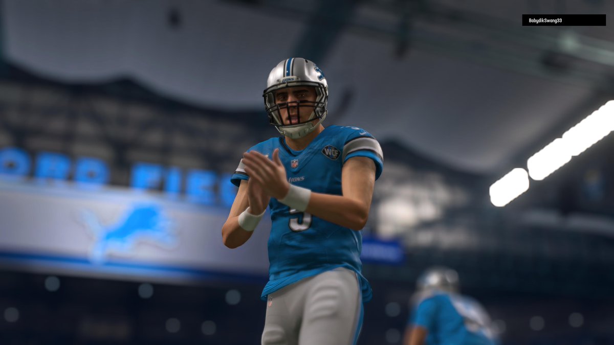 TheNESN's tweet photo. #SeasonLXIX Offensive Rookie of the Year, from the Detroit Lions, QB JD Cameron! 

Cameron accounted for over 5,000 scrimmage yards, 58 TDs, and only 9 INTs while leading the Lions to the NFC Championship game. #313Pride https://t.co/qiYN0eI0CR
