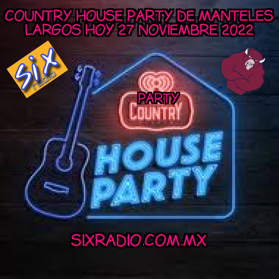 fjcastillom's tweet photo. Disfruten la #CountryHouseParty hoy en #CountryHouse que esta de #MantelesLargos disfruten y vivan la vida al maximo con buena mรบsica Country
Sintoniza https://t.co/bK2I8xNuGm @SixRadio1 #SixRadio1 @GarthVader @mauestevez16 @alsalgado2307 @fjcastillom @Joportega https://t.co/uXivYMP4om