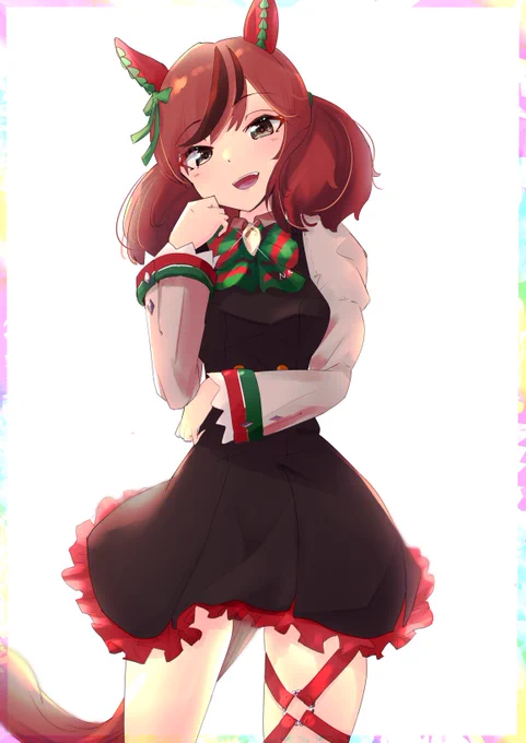 #ウマ娘 #ナイスネイチャ #イラスト シンプルにネイチャ 
