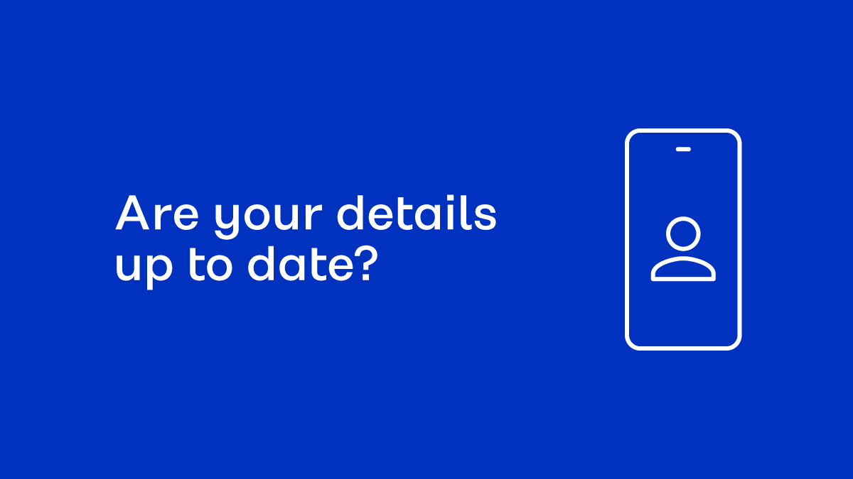 YVWater's tweet photo. Are your details with us up to date?
If you've moved recently or changed your contact details, you can easily update your mobile number and address and manage your account online π https://t.co/cR1V88mThD
#YVWater #UpdateDetails https://t.co/l84uN6d2lS