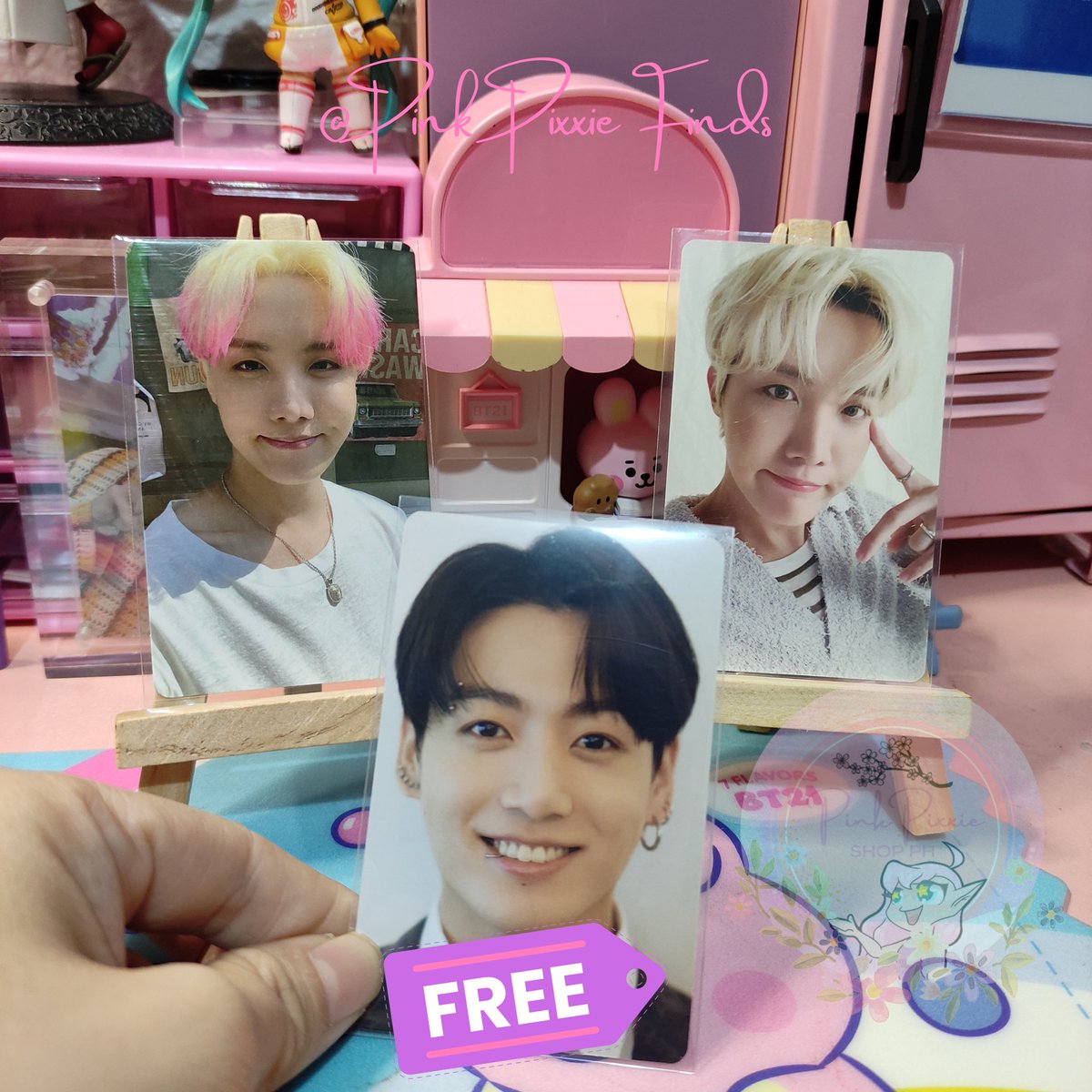 PinkPixxieFinds's tweet photo. WTS LFB
Cyber Monday Sale 🥰
-Proof CE 3D Card (HopeKook) 700php
FREE Official D'Icon pc - JK
-Butter POB/DecoKit nrpc (Jhope) 200php
FREE Official D'Icon pc - JK
-LY Ans S - Suga 200php

Tiktok checkout for hassle free transaction 👍
#pinkpixxiefindsph #pinkpixxiefindsph_onhand https://t.co/cjKROfvgeV