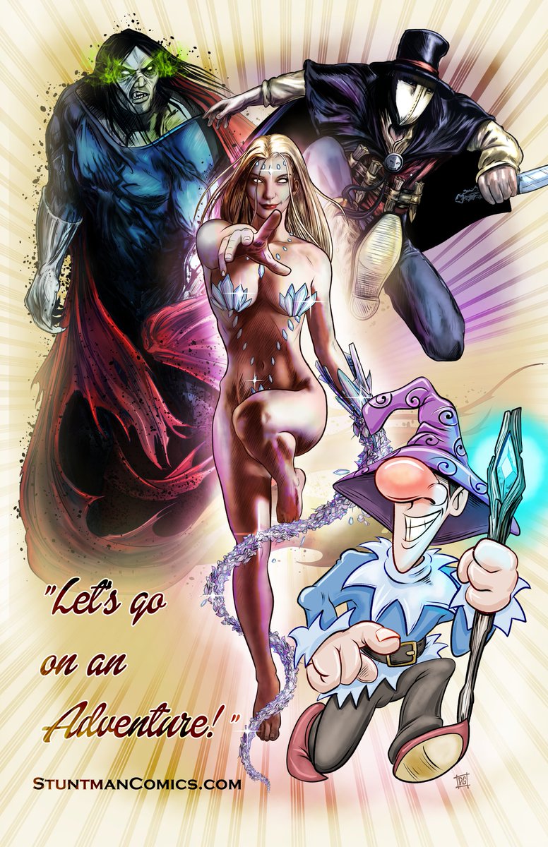 WartTheWizard's tweet photo. Big thanks to everyone for the birthday wishes and to everyone for supporting our comics! We've got some AWESOME stuff coming and we could be happier that you're joining us on these adventures! 
💀❤️ https://t.co/MCBZ7cOExm https://t.co/GmLB9OUHNG