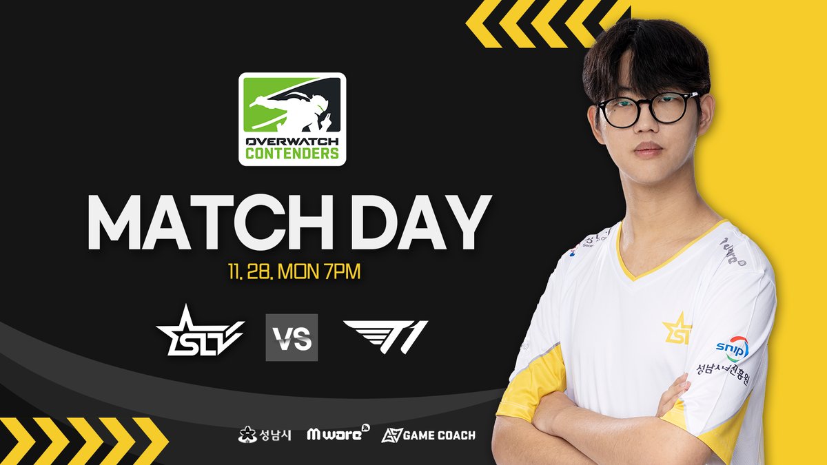 SLT_eSports's tweet photo. [2022 Overwatch Contenders Korea: Run It Back - vs T1]

빠르게 다가온 복수의 기회 💪
오늘이야말로 승리하리!

The opportunity for revenge has come.
Today will be the day to win!

#SLT #SLTGO #SLTWIN https://t.co/TodvXvjzYd