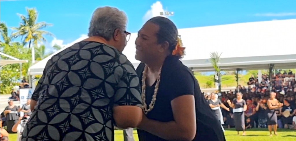 MeleMauala's tweet photo. Awesome launch of #16DaysofActivism2022 with #MWCSD #maluifale national campaign to #EVAWG. We must all be part of the solution and answer the call end violence against women and girls ๐ค #SpotlightInitiativeSamoa https://t.co/Lbb6oLe9yt