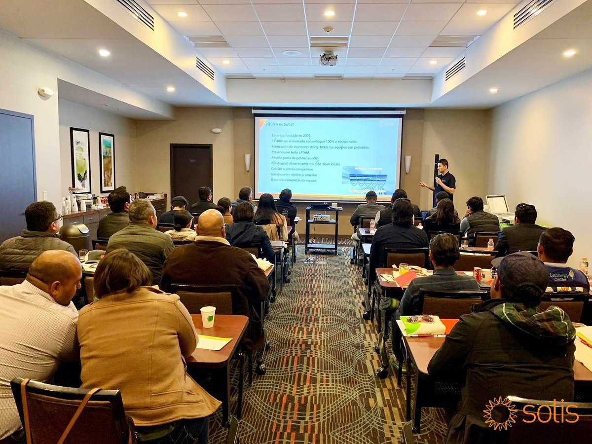 Solis_Inverters's tweet photo. #SolisConference What a wonderful time to meet so many of you at #Solis & BayWa week for training on the Commissioning of #Solis Residential Inverters! Stay tuned and follow us, the next training is on the way. https://t.co/JzRhfmbbUd