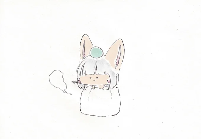 シュウマイナナチちゃん。#イラスト #メイドインアビス 