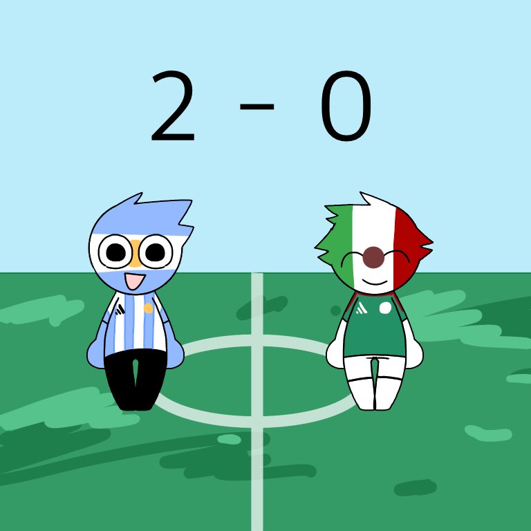 Markai Cat 🇺🇸🦅 on X: The Argentina vs France World Cup Finals game is  scary wh . #ARGFRA #CountryHumans  / X