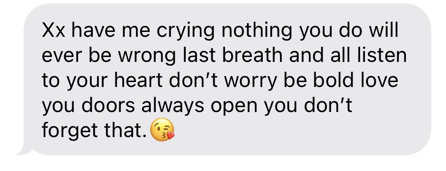 blondieloism's tweet photo. One of the last messages my dad sent me the night before he passed just over three months ago… days feel so long now and the nights even longer until I get to be with him again. https://t.co/7p3Pfmq0eA