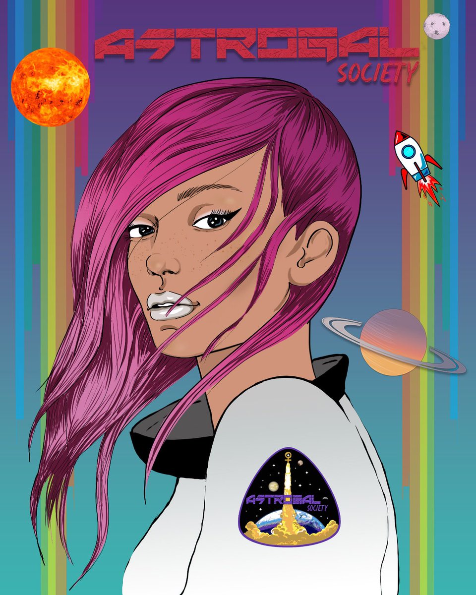 Astro Gal Society| NOW MINTING🌙 tweet media
