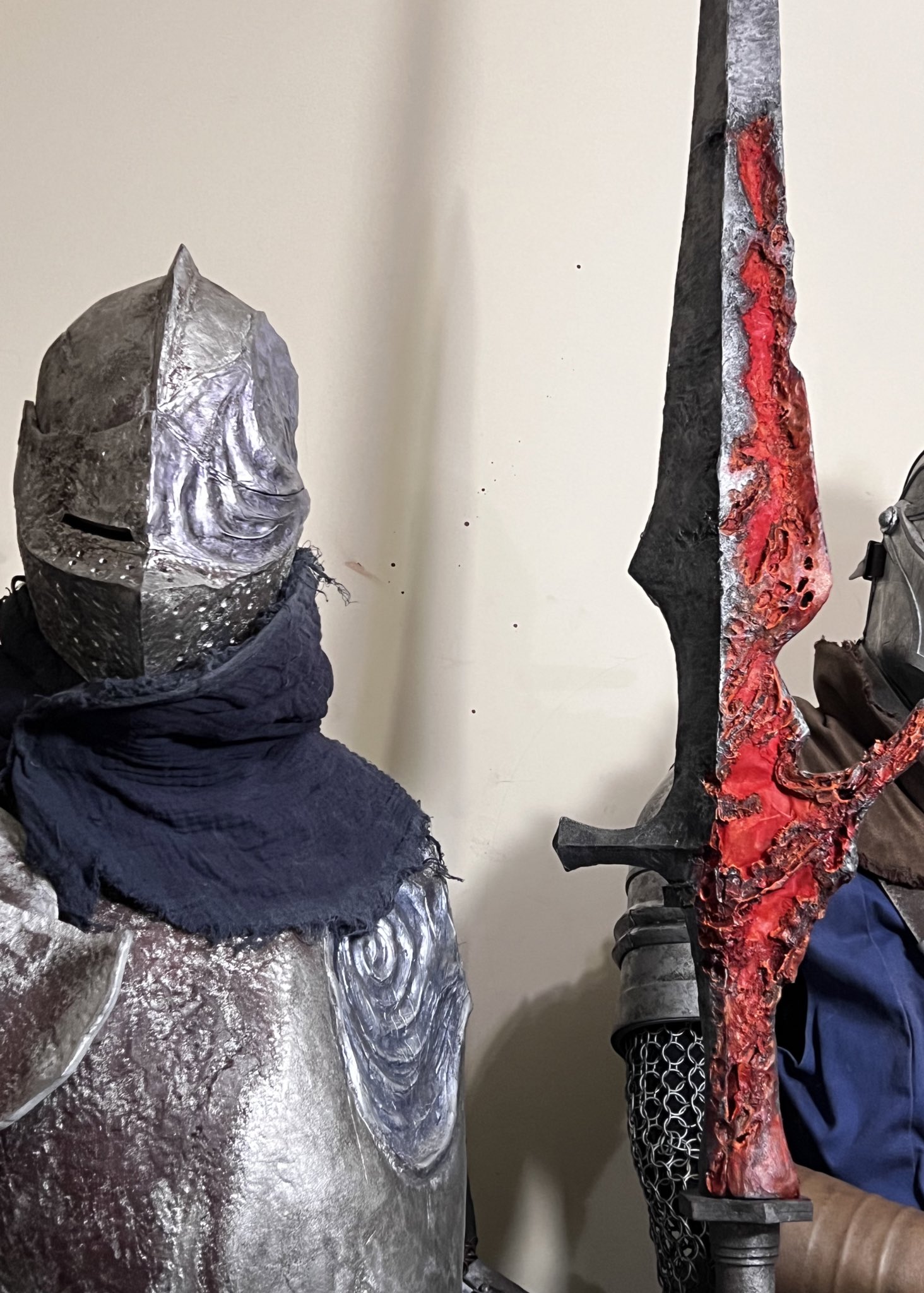 Sunlight of Astora on X: &ldquo;Painting progress on Vykes war spear. I 