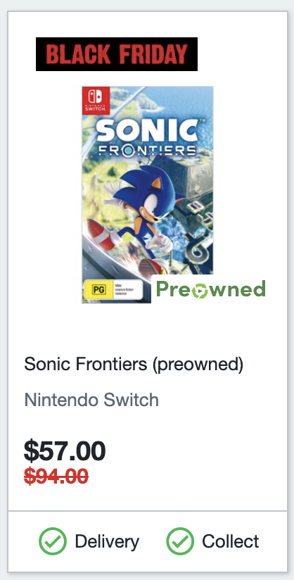 TamaWiringi's tweet photo. When a used game @EBGamesAus is more expensive than a brand new copy from @JBHiFi and the new copy at EB is even more expensive, I like coming instore and even bringing the kids but I can't throw away money. https://t.co/SM1p20P8H7