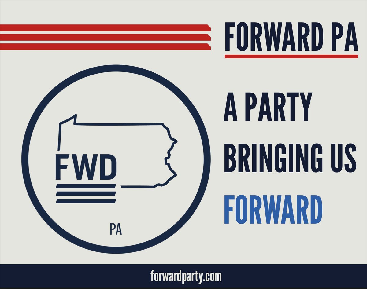 FwdPennsylvania's tweet photo. GET INVOLVED to see a change in your representation! Check out our website at https://t.co/J6IzkMbWMS and join our discord for more updates. #ForwardParty #USA https://t.co/nKSz92E8Co